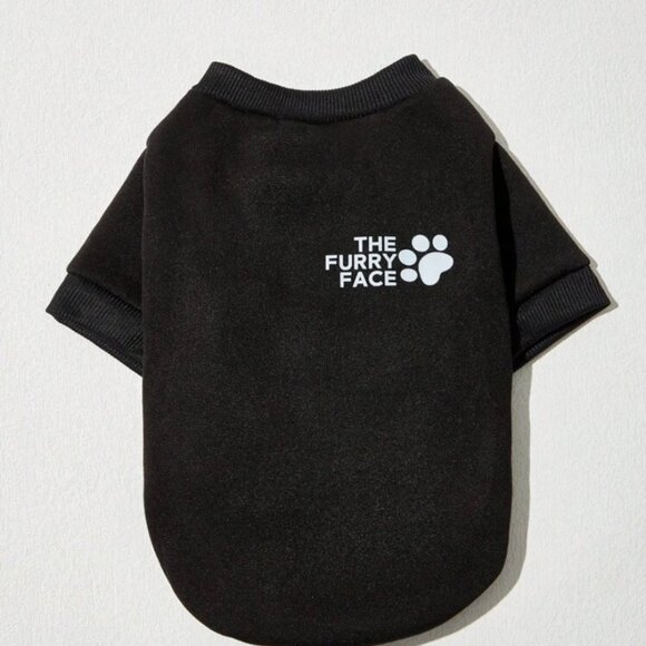 New PETSIN Dog "The Furry Face" Printed Crewneck Sweatshirt S, M, L - Picture 3 of 12